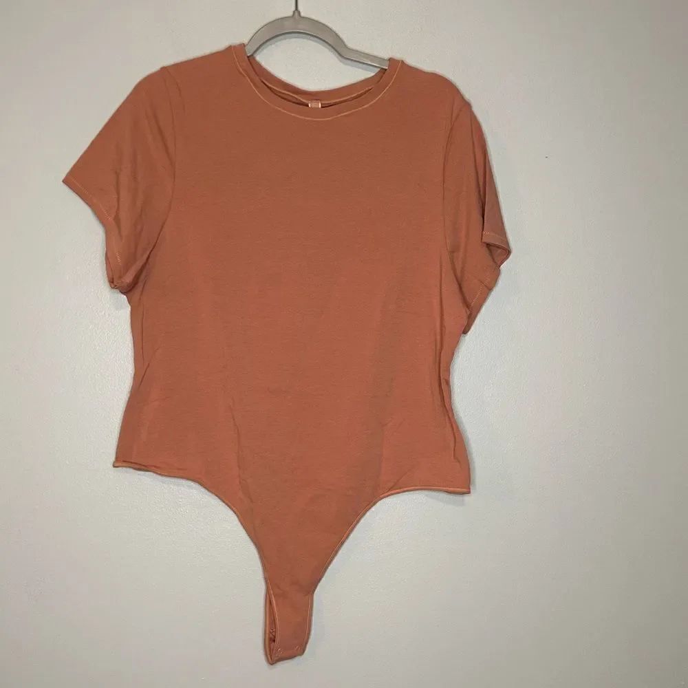 Skims Cotton Jersey T-shirt Thing Bodysuit NWT